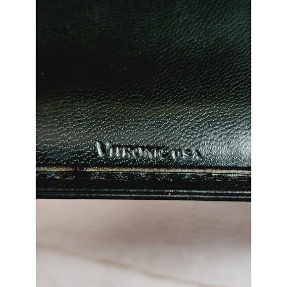 Vintage Utah Peace Officers ASSN Black Leather Bi-Fold Business Card Holder - Picture 4 of 9